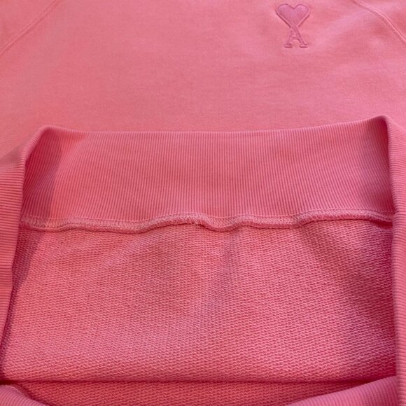Ami Crew Neck Long Sleeve Sweatshirt - Picture 8 of 8